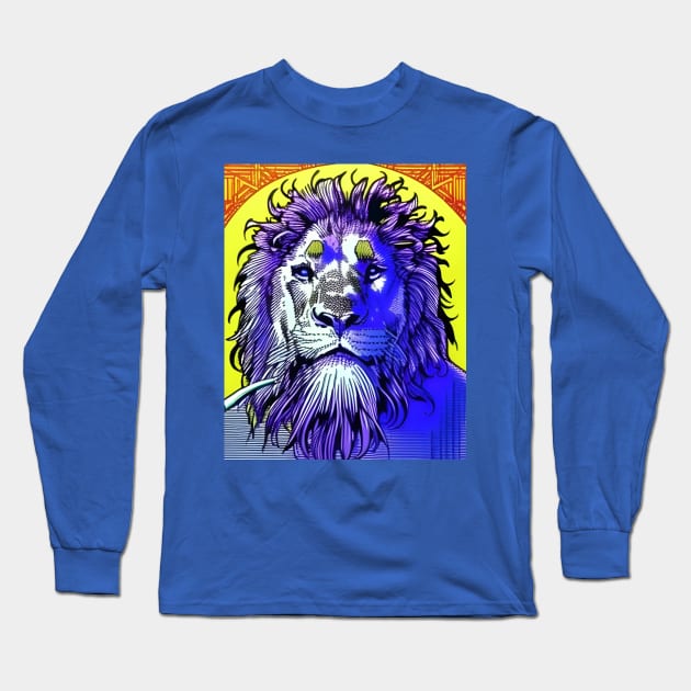 Lion of Judah Long Sleeve T-Shirt by Megaluxe 